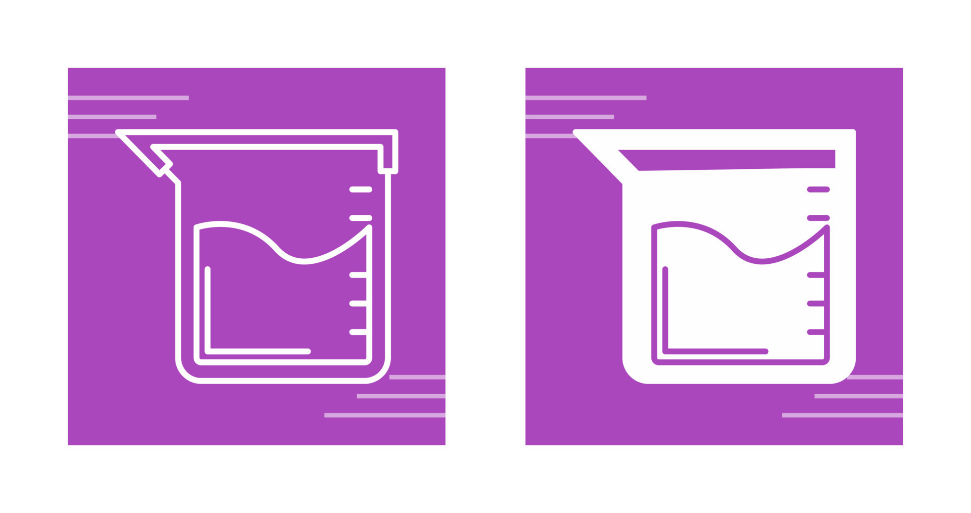 Beaker Vector Icon 23563116 Vector Art at Vecteezy