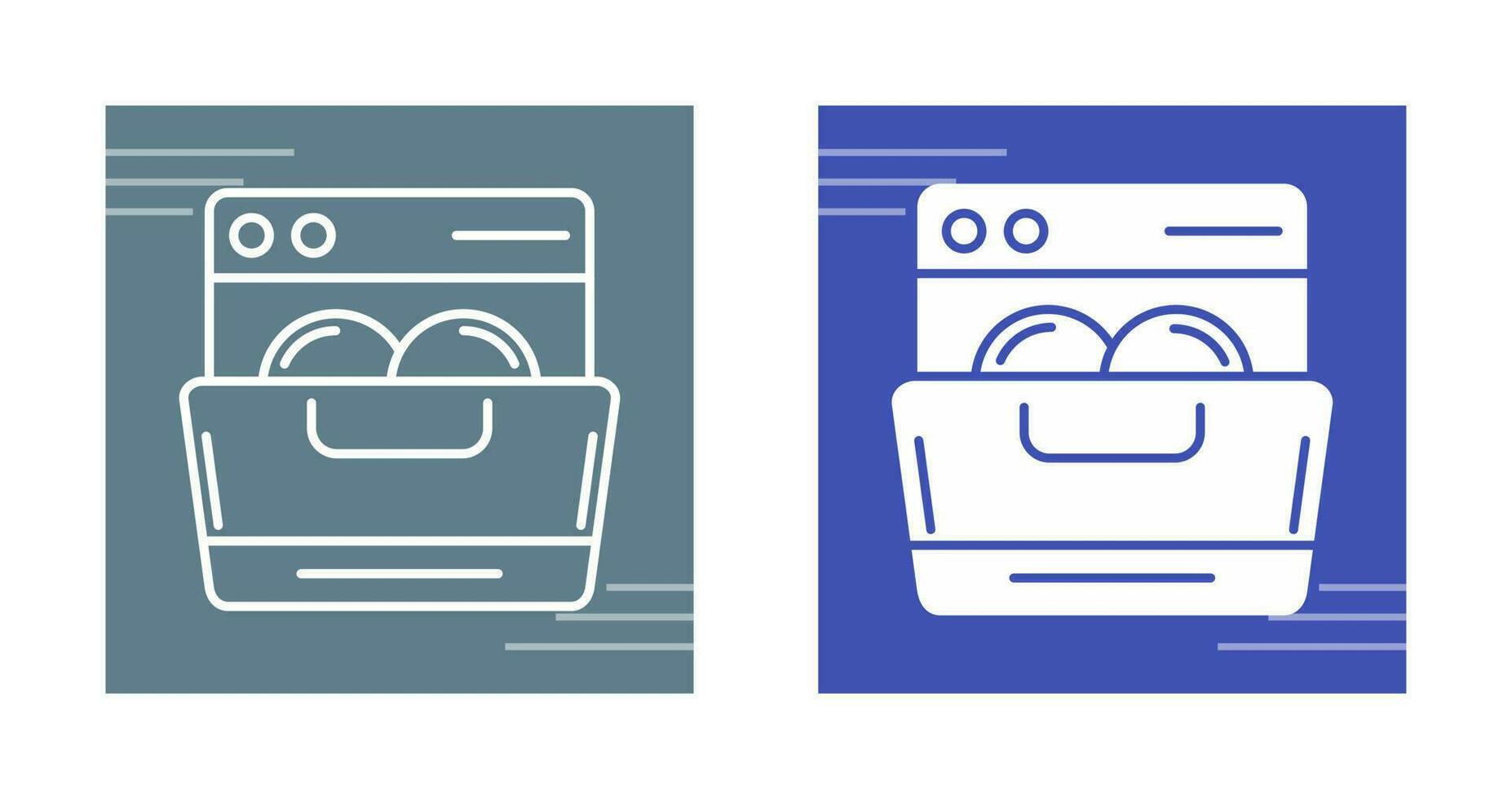 Dishwasher Vector Icon