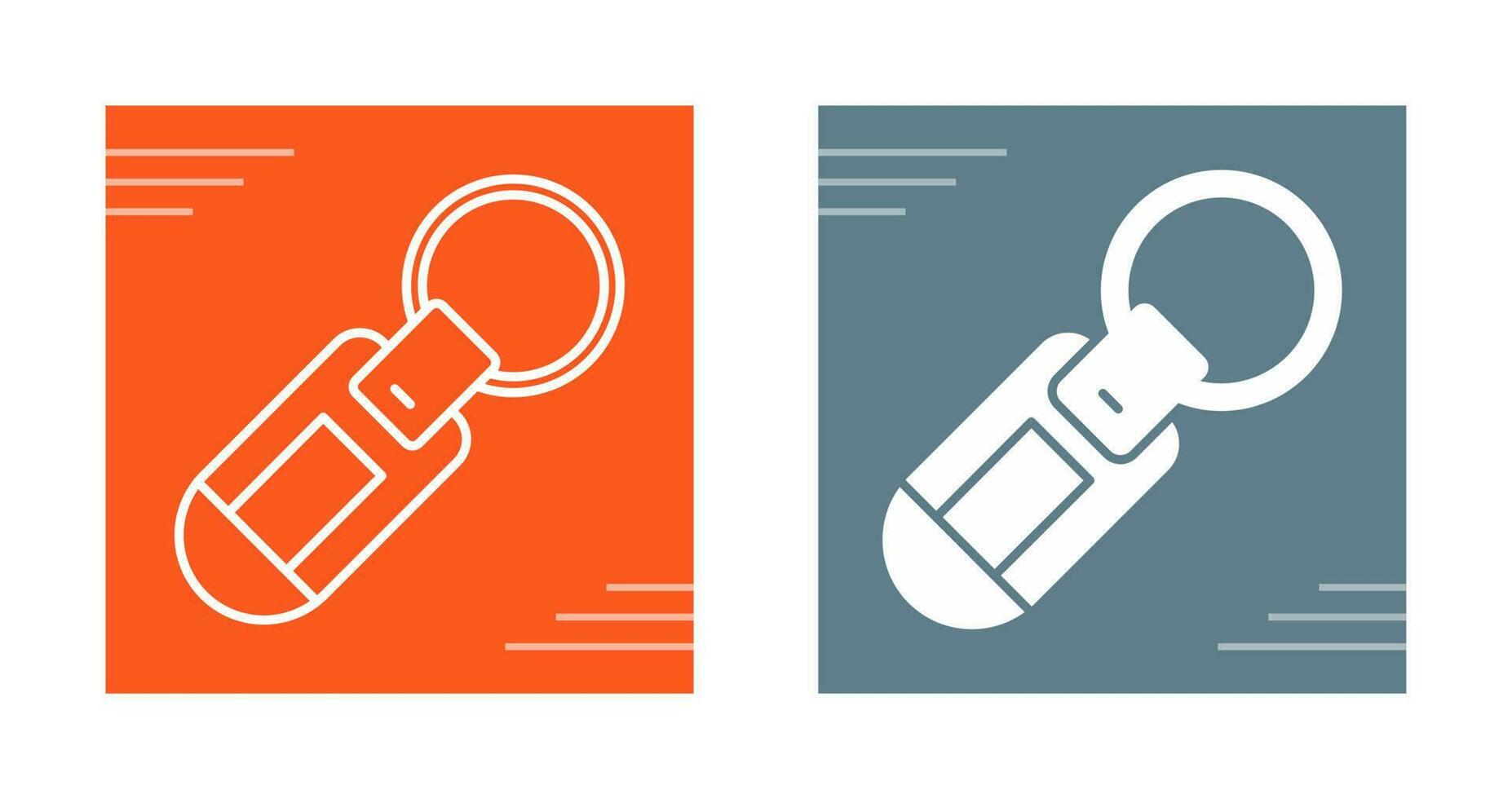 Keychain Vector Icon