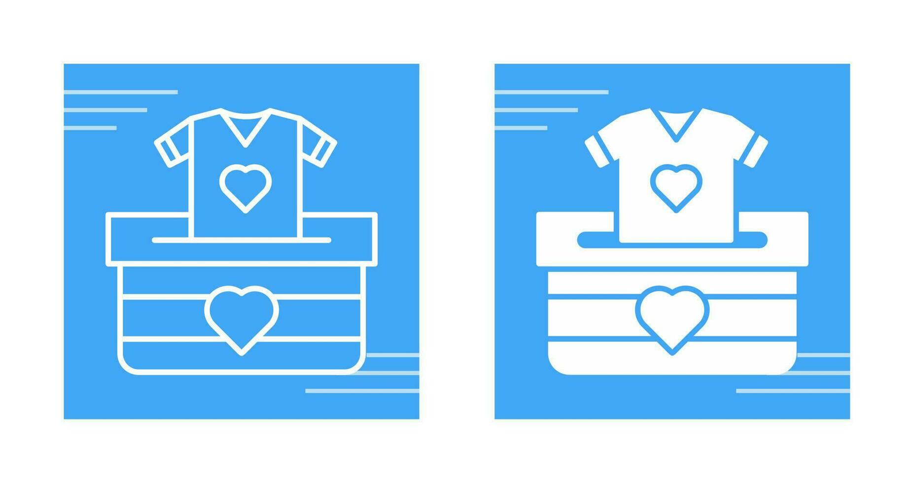 Cloth Donate Vector Icon