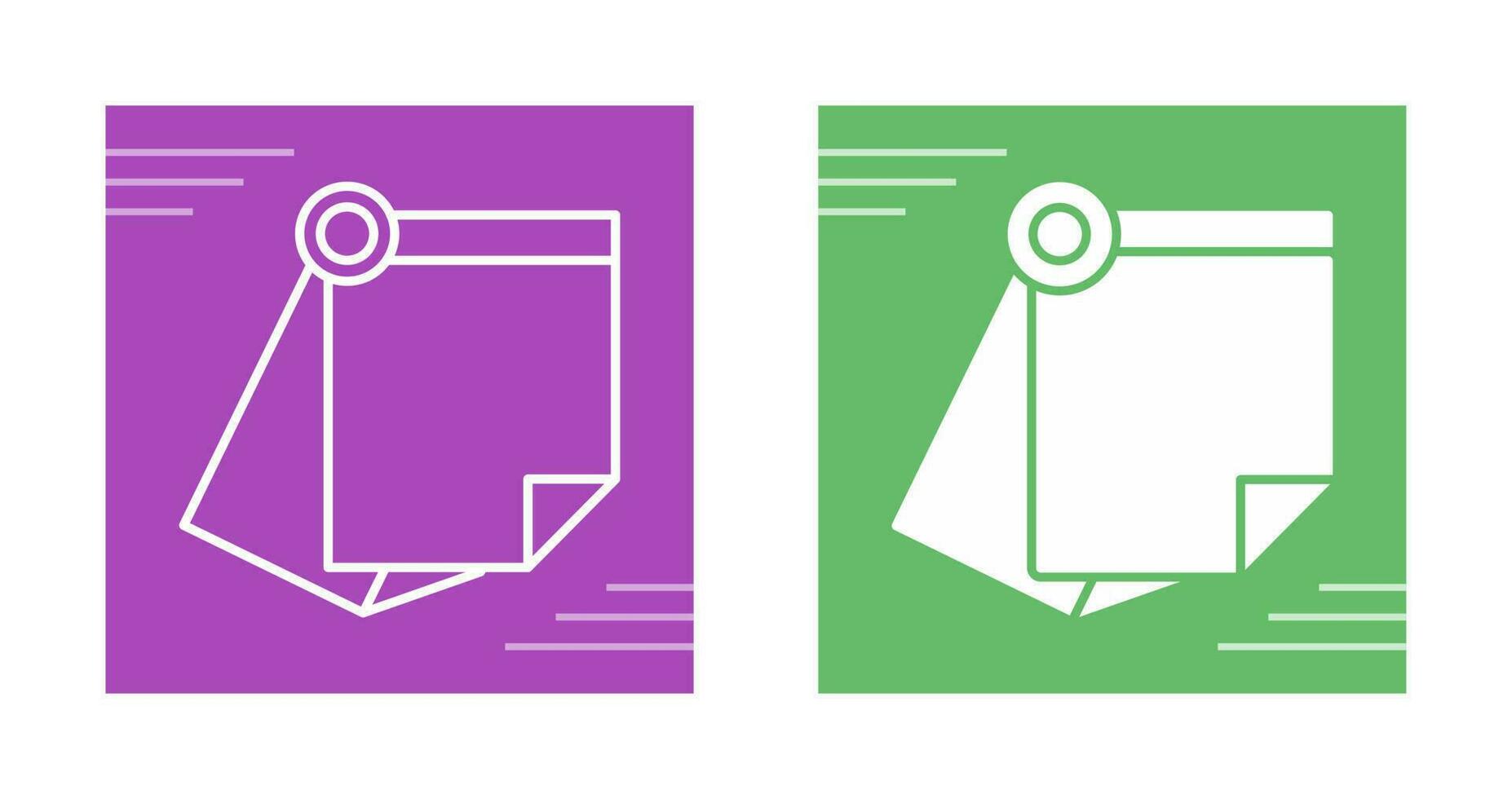 Sticky Note Vector Icon