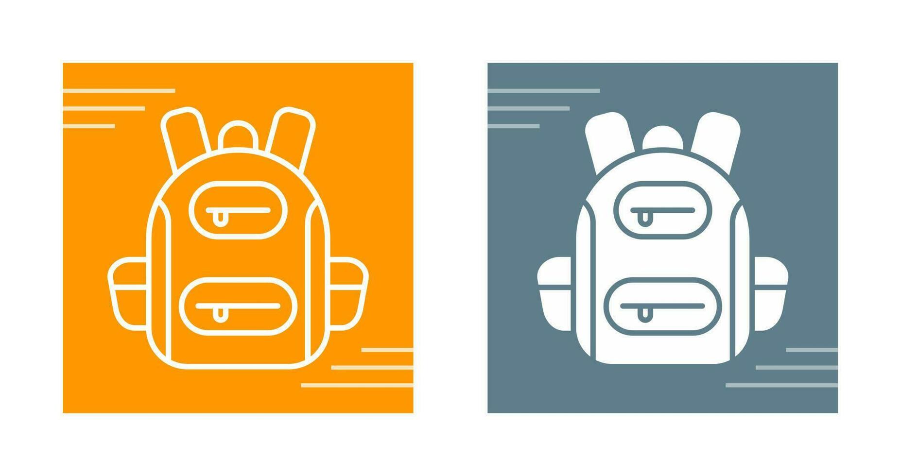 Backpack Vector Icon