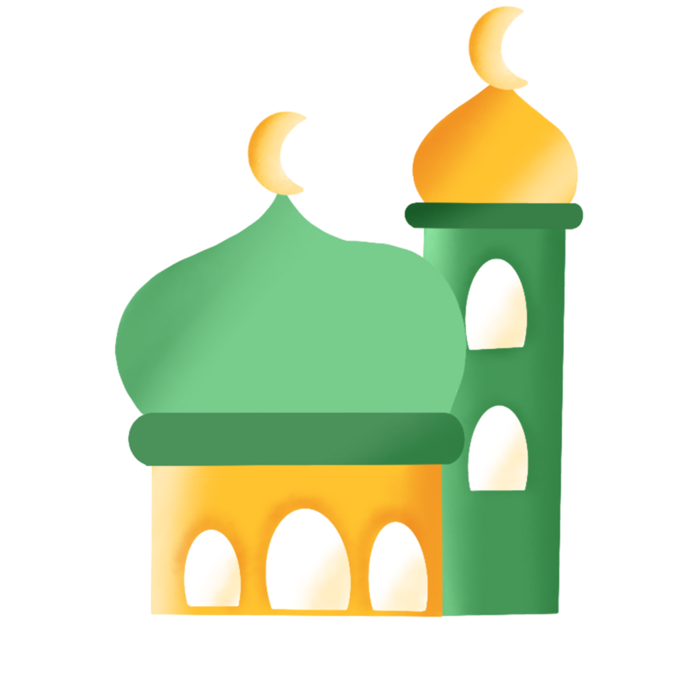 hand drawn eid mubarak element png