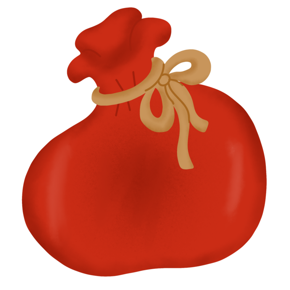 hand drawn christmas element png