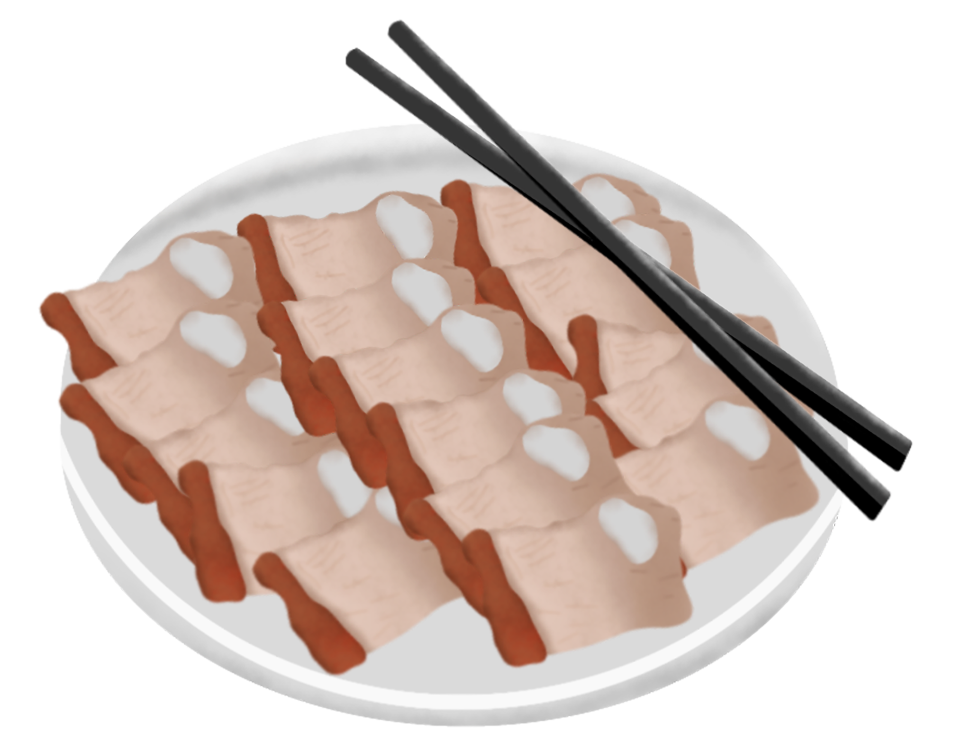 pork belly illustration 23564360 PNG