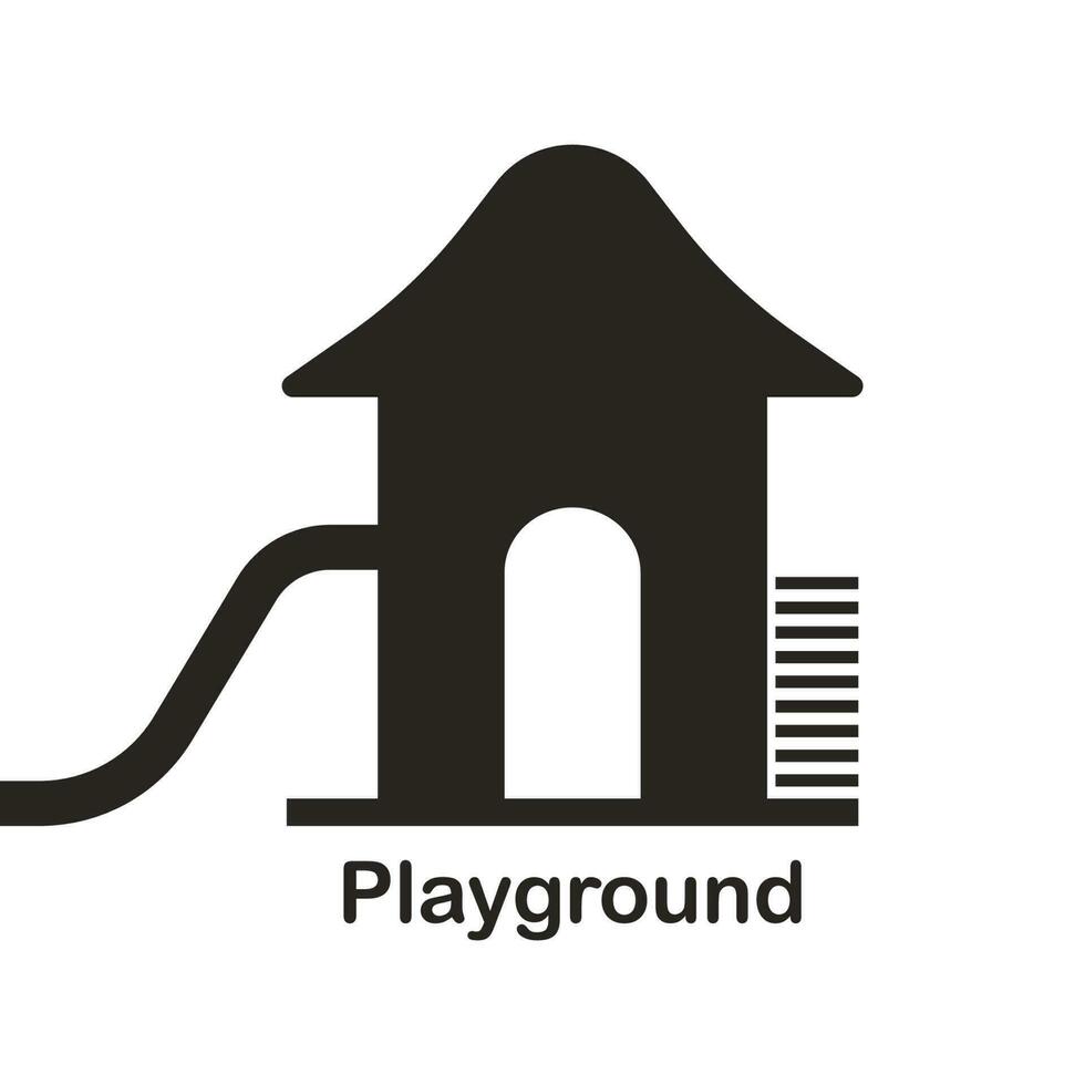 playground icon vector