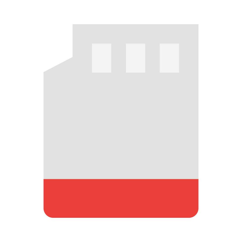 MicroSD vector icon