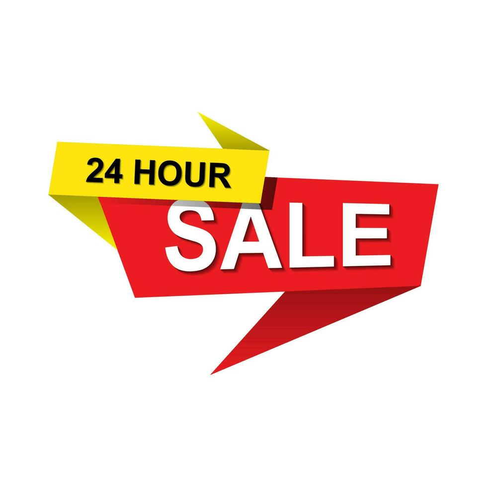 24 Hour Sale vector