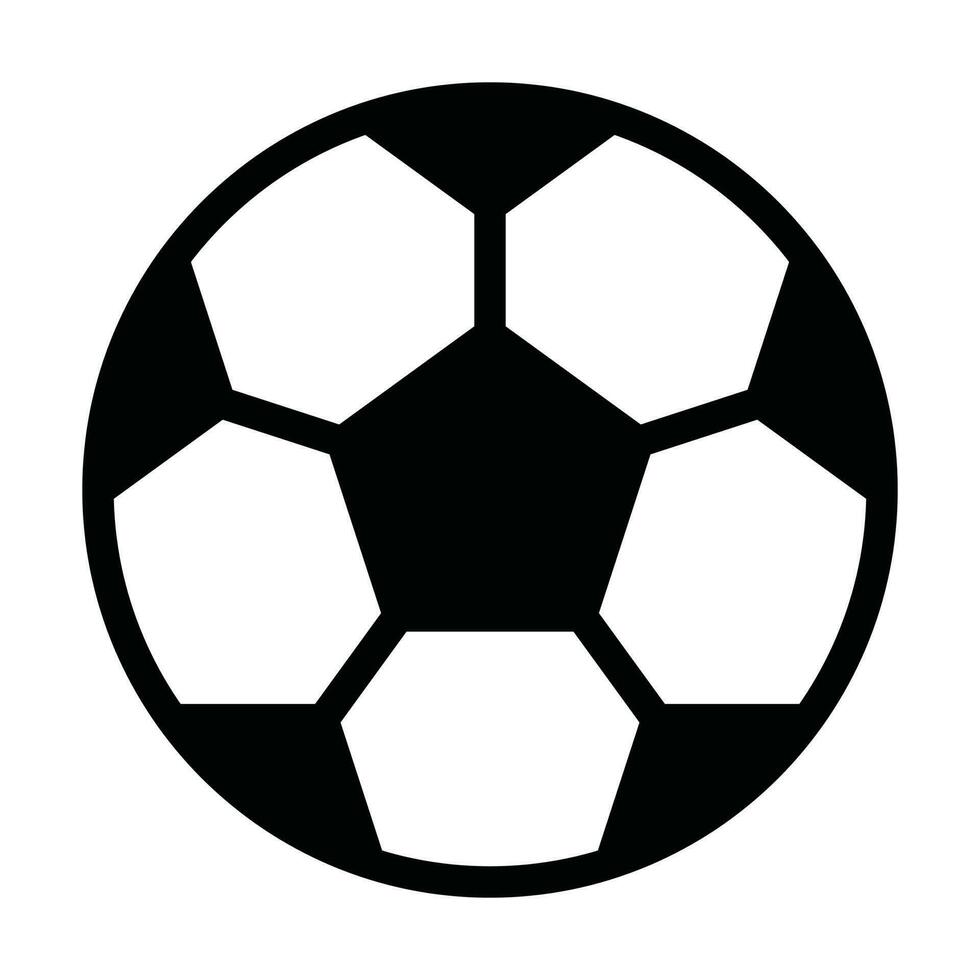 icono de pelota de pie vector