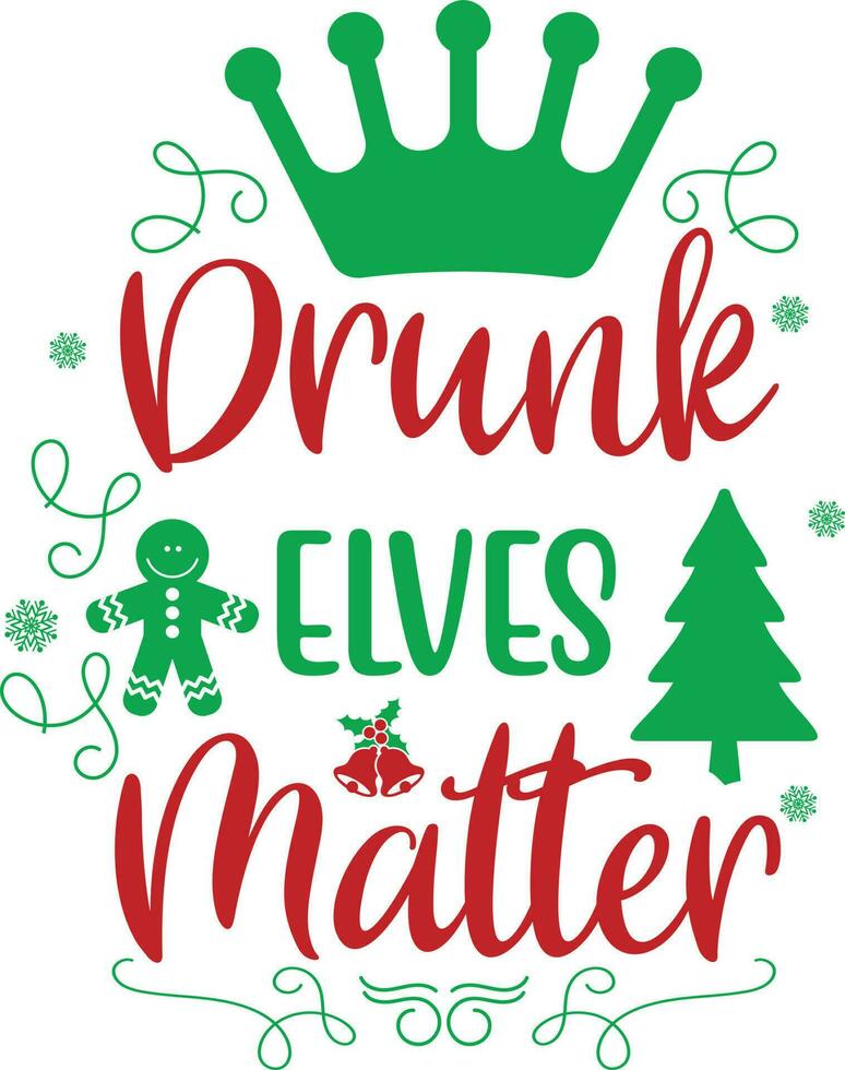 Funny Christmas Design vector