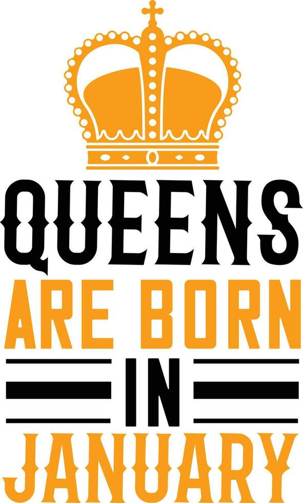 Kings and Queens T-shirt Design vector