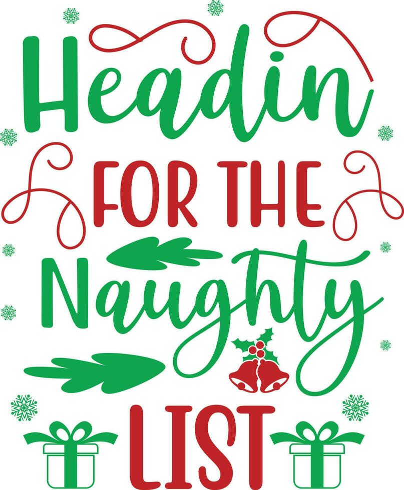 Funny Christmas Design vector