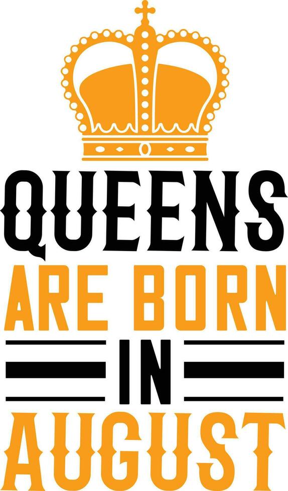 Kings and Queens T-shirt Design vector