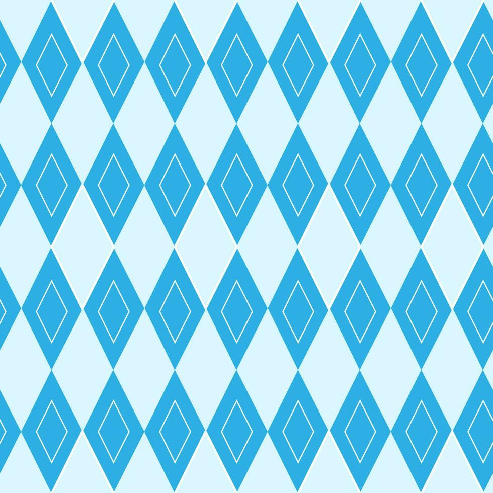 Seamless Bavarian rhombic pattern. Ideal for textiles, packaging, paper printing, simple backgrounds and textures. vector