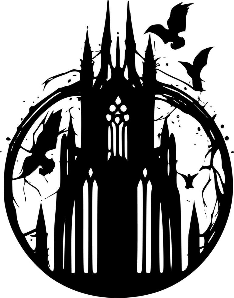 Gothic - High Quality Vector Logo - Vector illustration ideal for T-shirt graphic