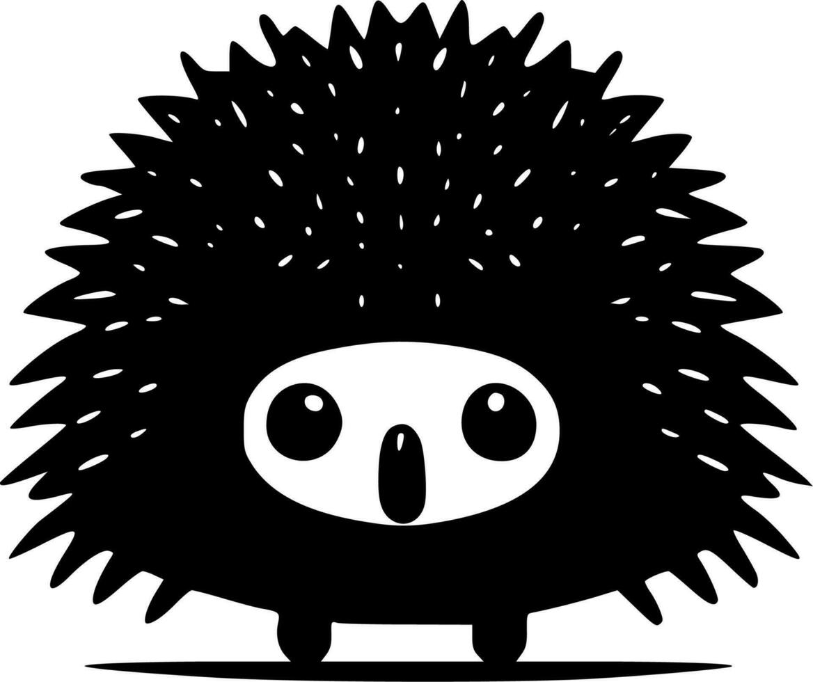 Hedgehog - High Quality Vector Logo - Vector illustration ideal for T-shirt graphic