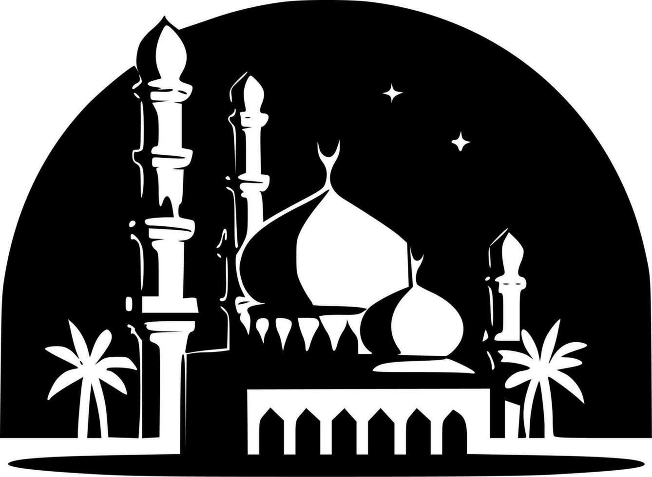 Islam - High Quality Vector Logo - Vector illustration ideal for T-shirt graphic
