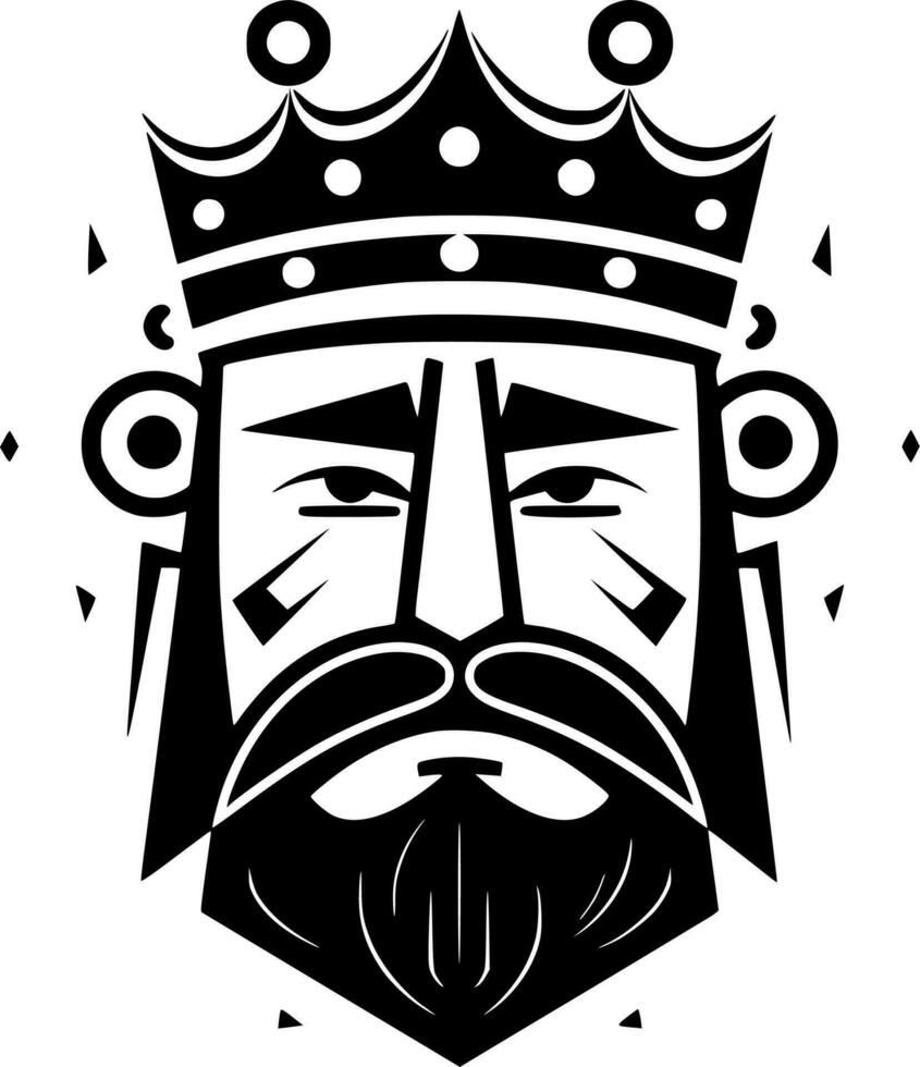 King - High Quality Vector Logo - Vector illustration ideal for T-shirt graphic