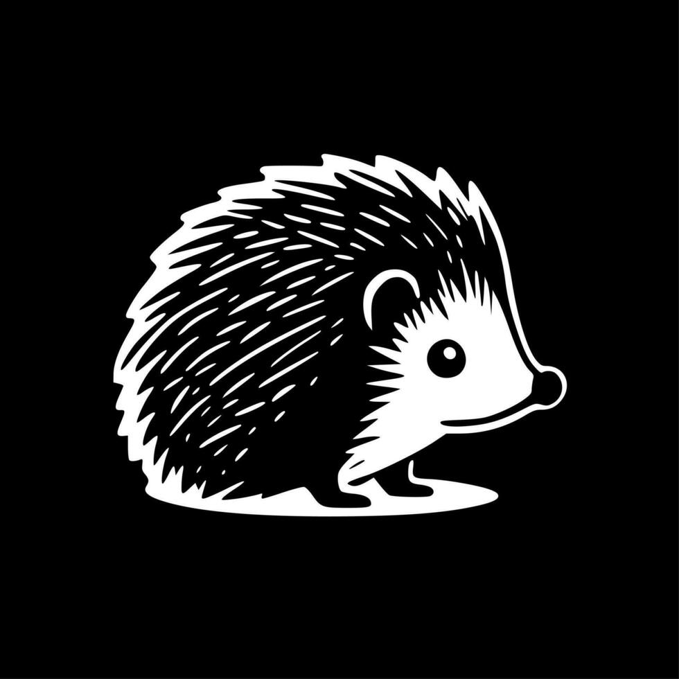 Hedgehog - High Quality Vector Logo - Vector illustration ideal for T-shirt graphic