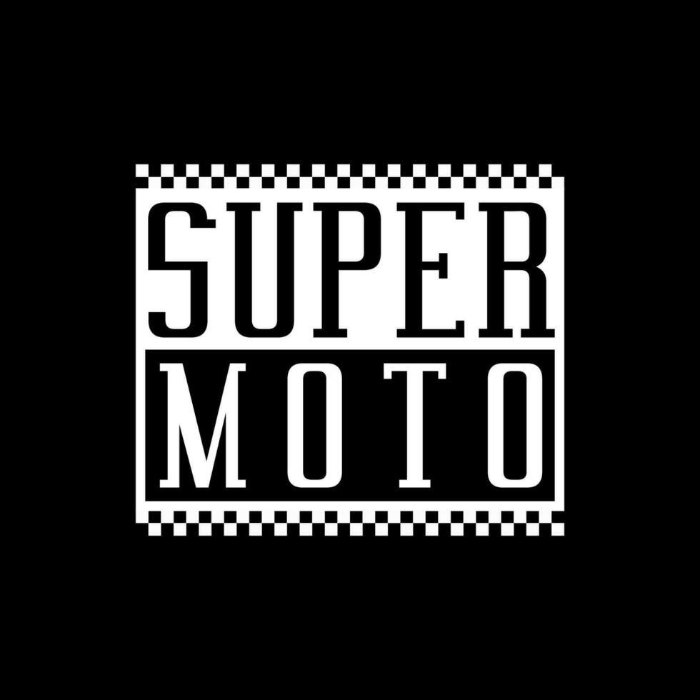 motocicleta Clásico gráfico logo vector diseño