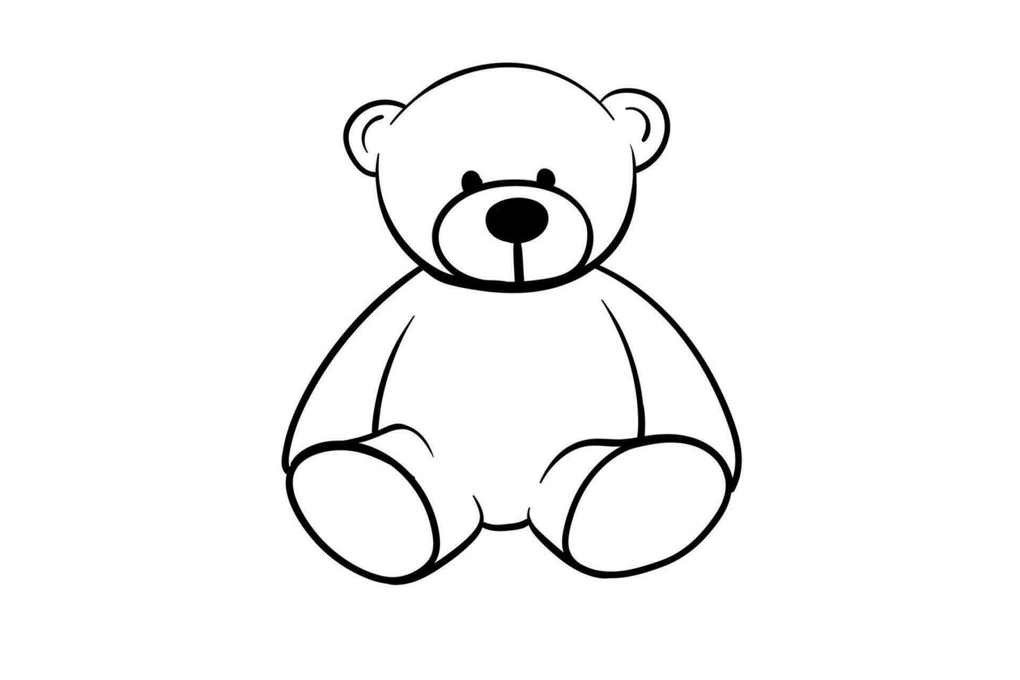 teddy bear vector design