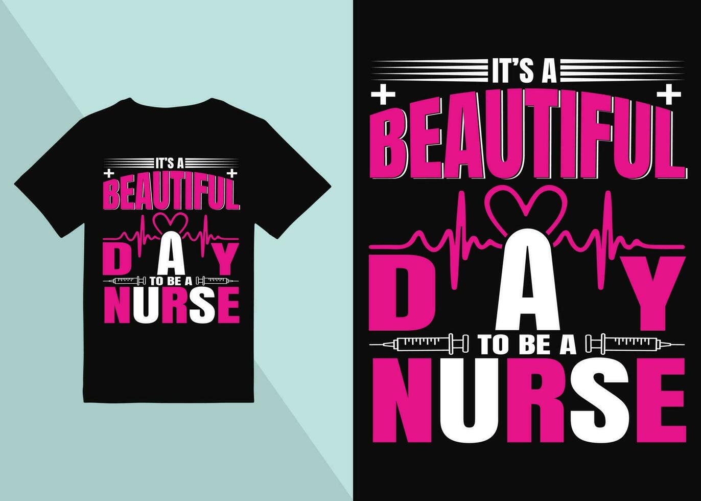 Nurse t shirt Vectors and Illustrations