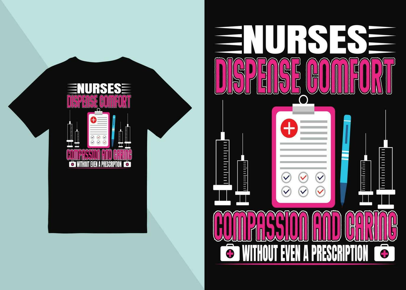 Nurse t shirt Vectors and Illustrations