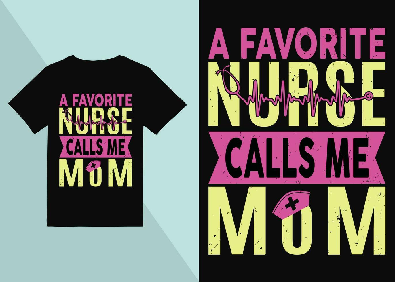 Nurse t shirt Vectors  and Illustrations