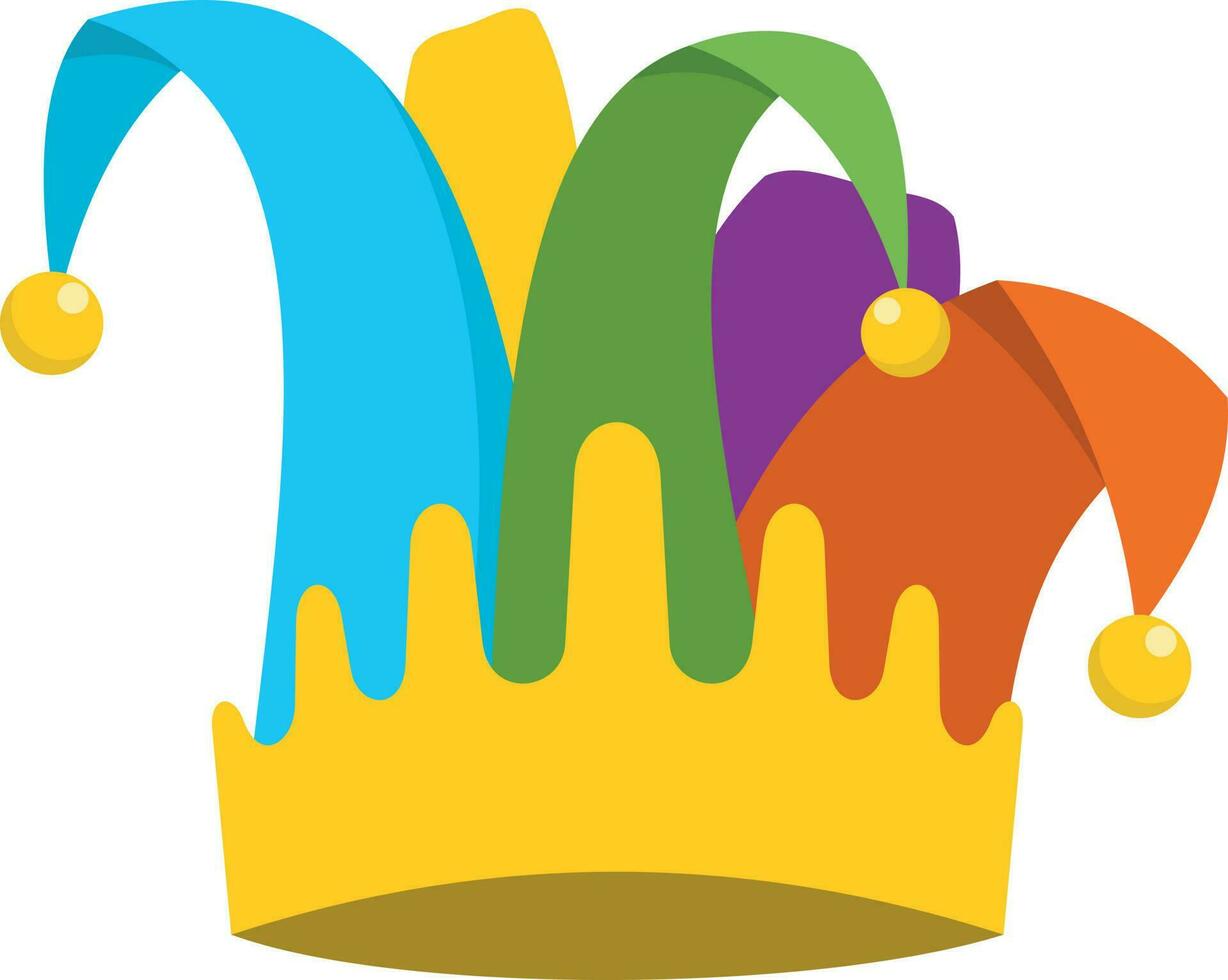 Vector Image Of Clown's Hat