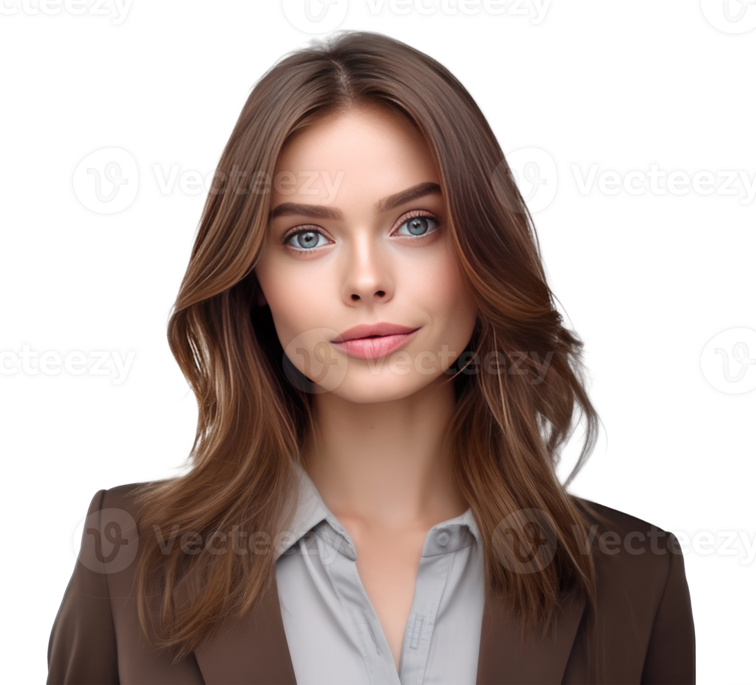 Business woman isolated. Illustration png