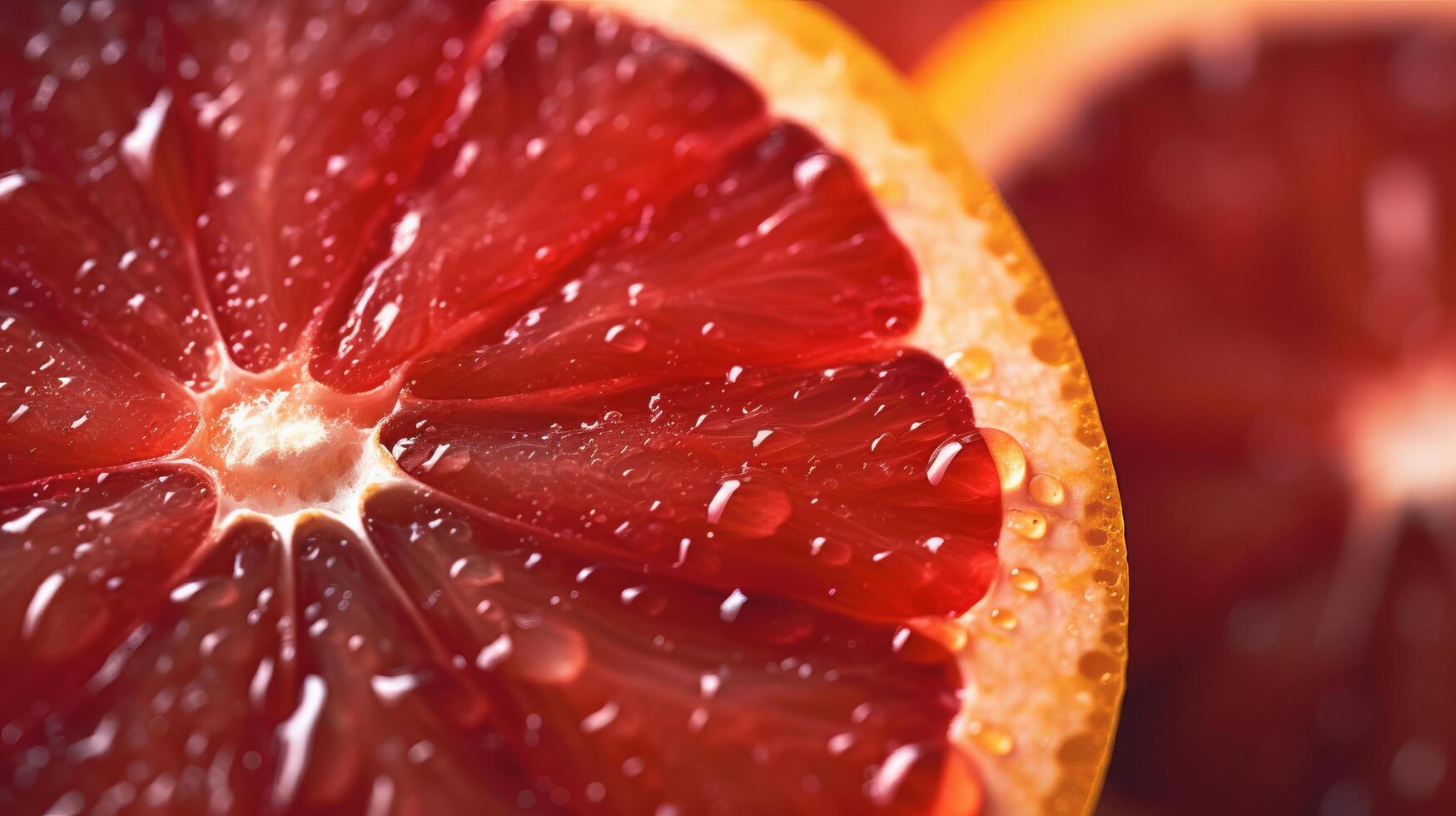 Red citrus Illustration photo