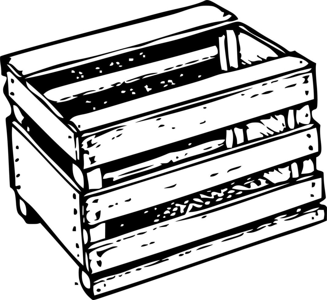 vector silueta de caja en blanco antecedentes