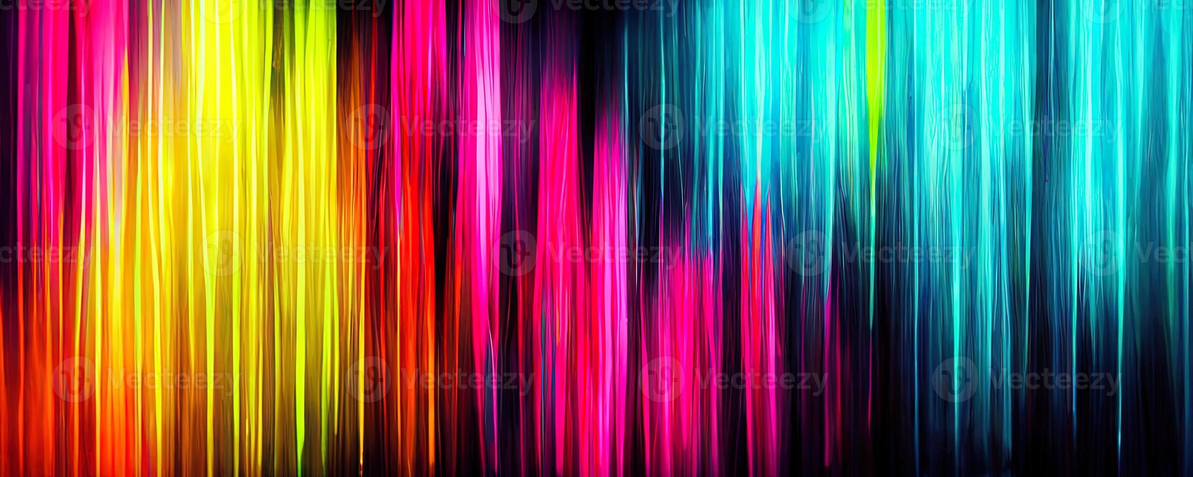 illustration of gaming background abstract, cyberpunk style of gamer wallpaper, neon glow light of sci-fi. Glowing iridescent neon lights for both light and dark backgrounds. photo