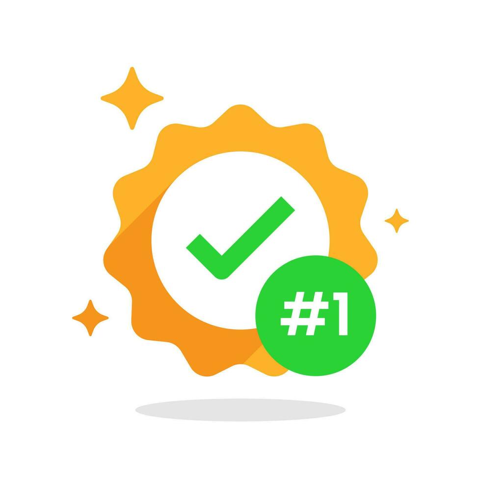 quality first concept illustration flat design vector eps10. modern graphic element for landing page ui, infographic, icon