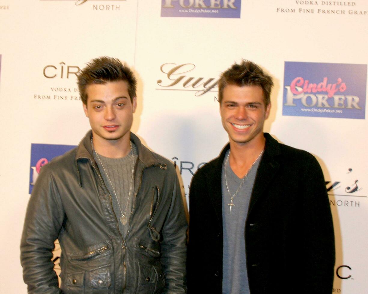 Andrew LawrenceMatthew LawrenceGuys North Club Grand Opening Studio City CAFebruary 19 20062006 photo