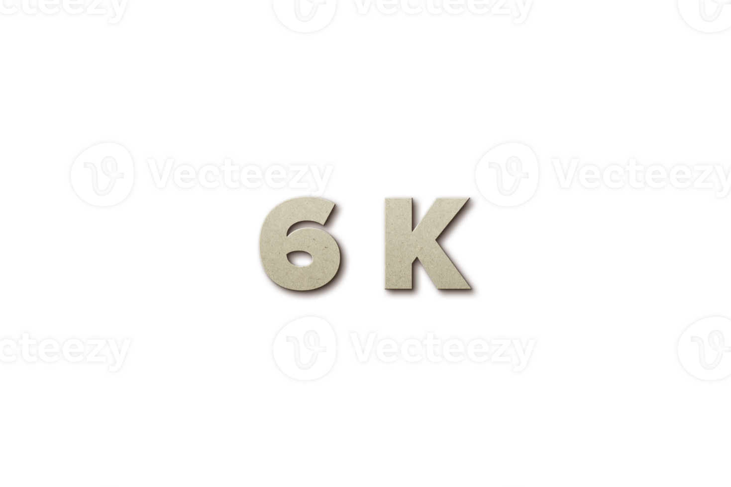 6 K subscribers celebration greeting Number with card-board-2 design png