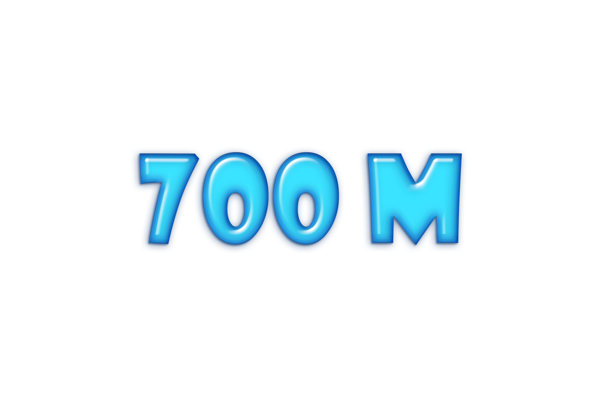 700 Million Subscribers Celebration Greeting Number With Blue Glossi efootball-reaches-milestone-of-700-million-downloads-konami-digital