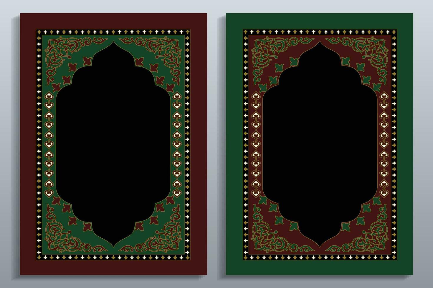 Quran Book Cover vector