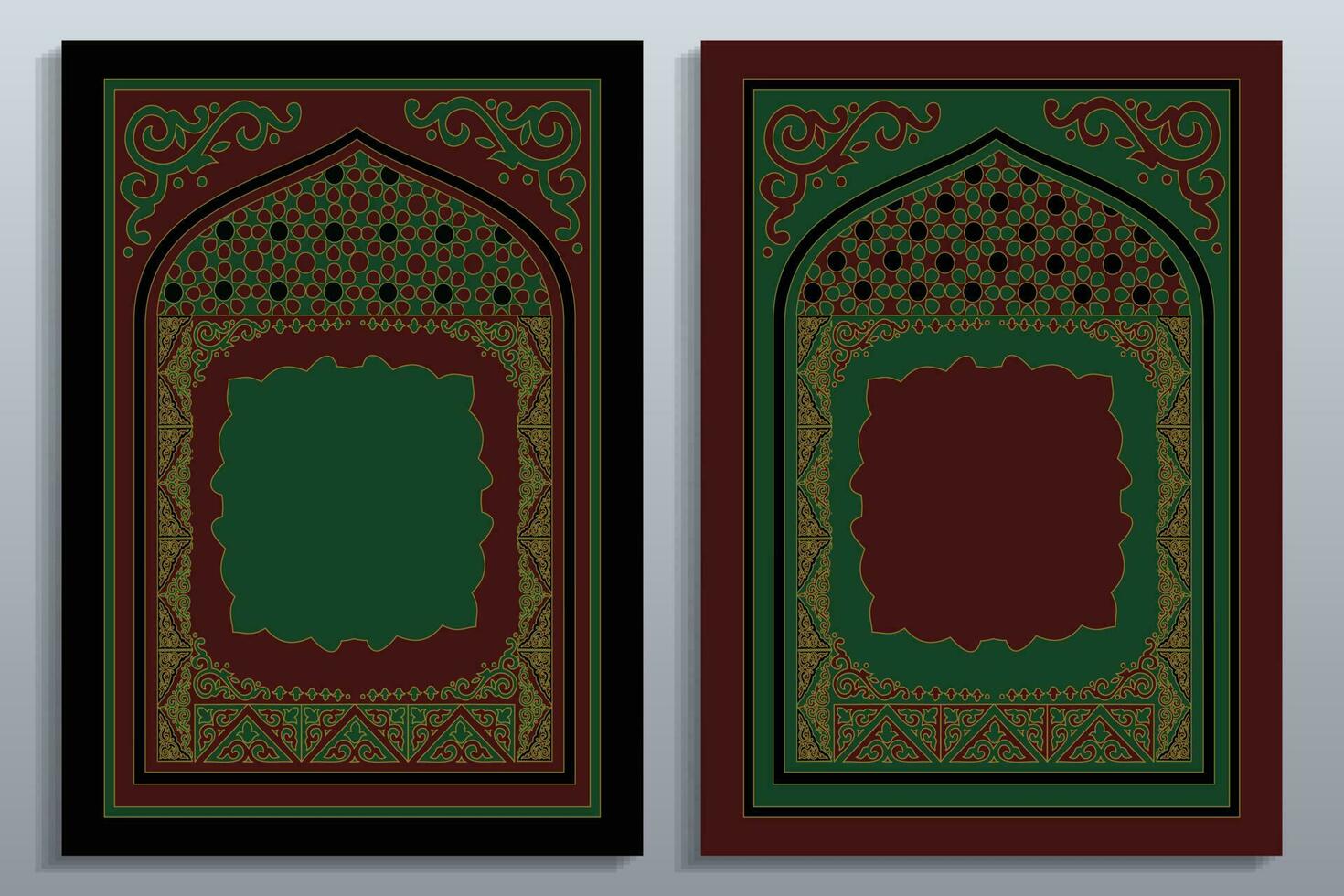 Quran Book Cover vector