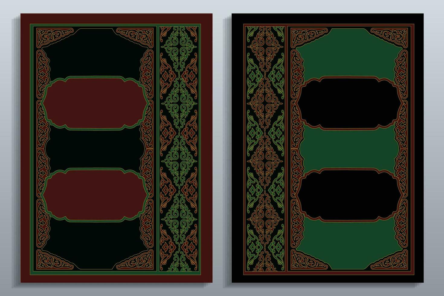 Quran Book Cover vector