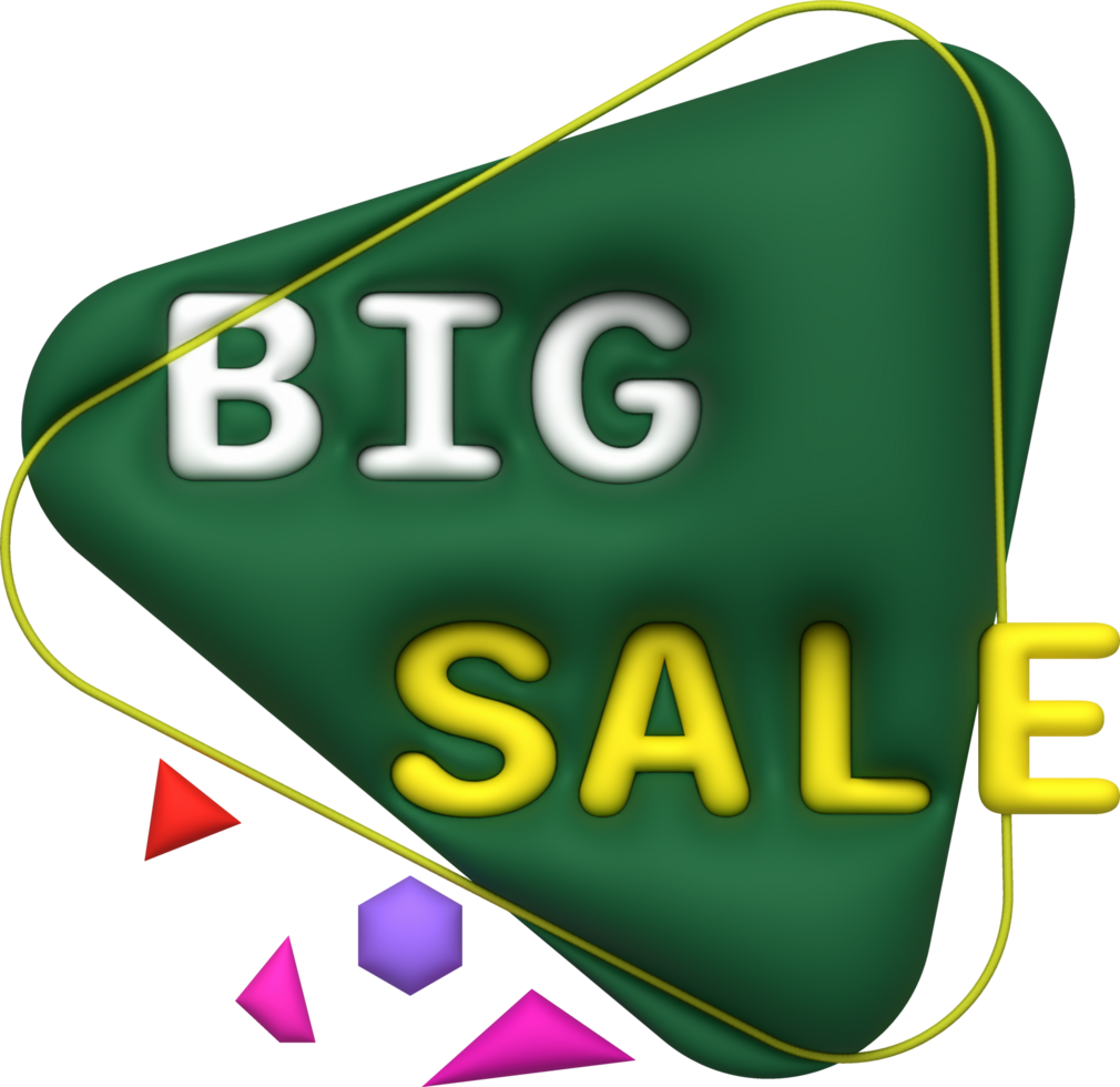 Sale banner design,Shopping deal offer discount,Big sale.3d illustration png