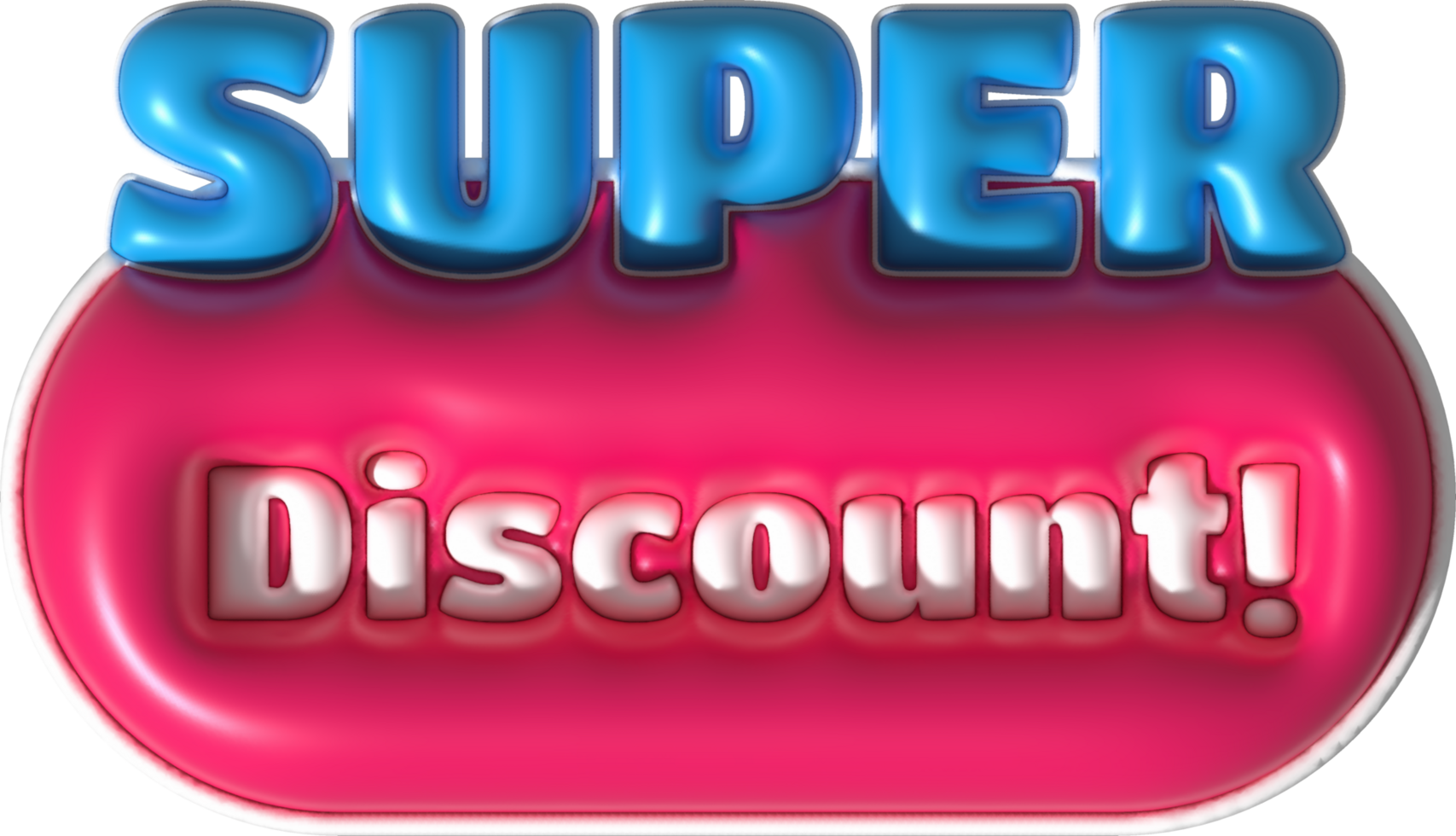 Sale banner design,Shopping deal offer discount,super discount.3d illustration png