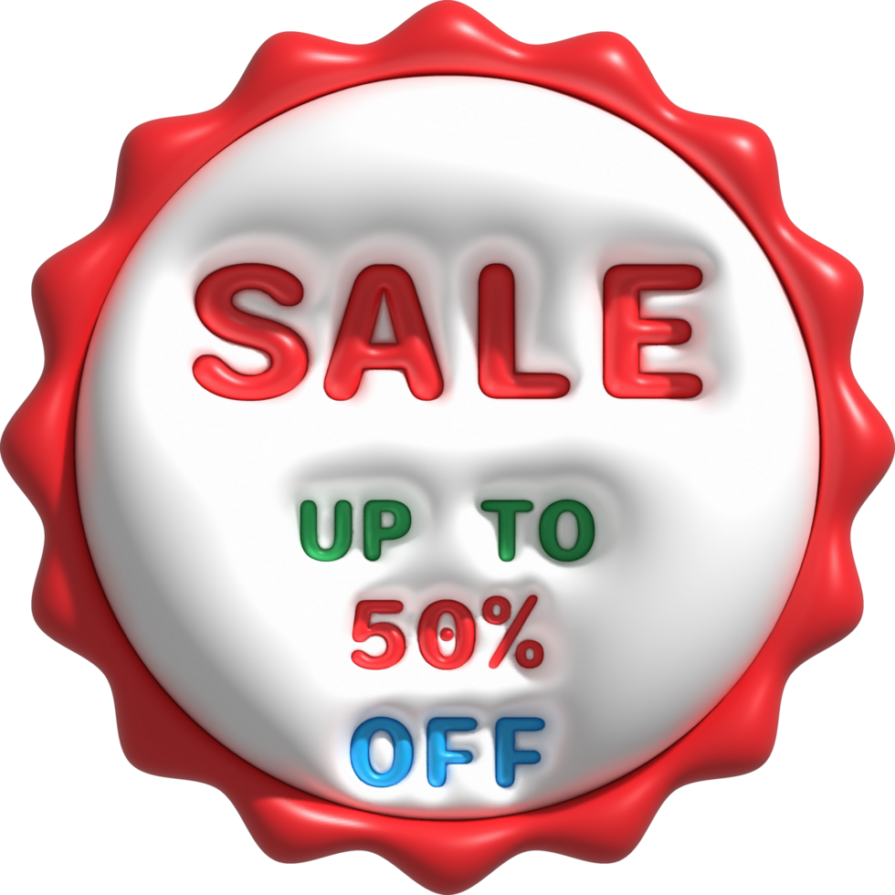 Sale banner design,Shopping deal offer discount,Sale up to 50 percentage off.3d illustration png
