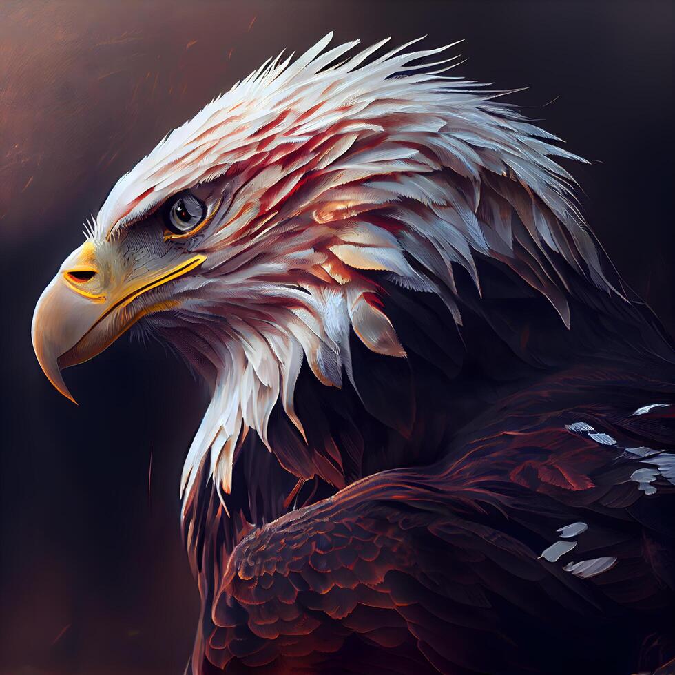 Bald Eagle Haliaeetus leucocephalus, Image photo