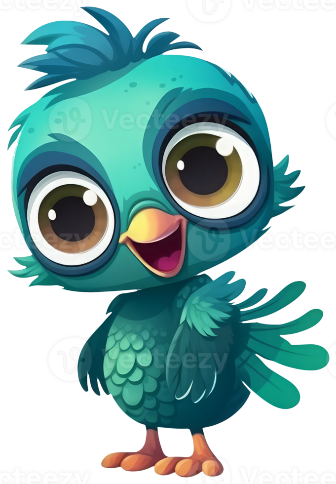 Funny and cute bird transparency sticker, Resplendent Quetzal. . png