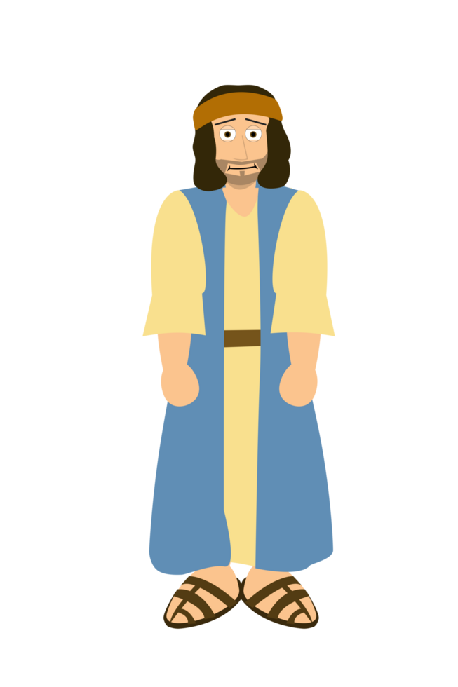 dibujos animados Biblia personaje - felipe png