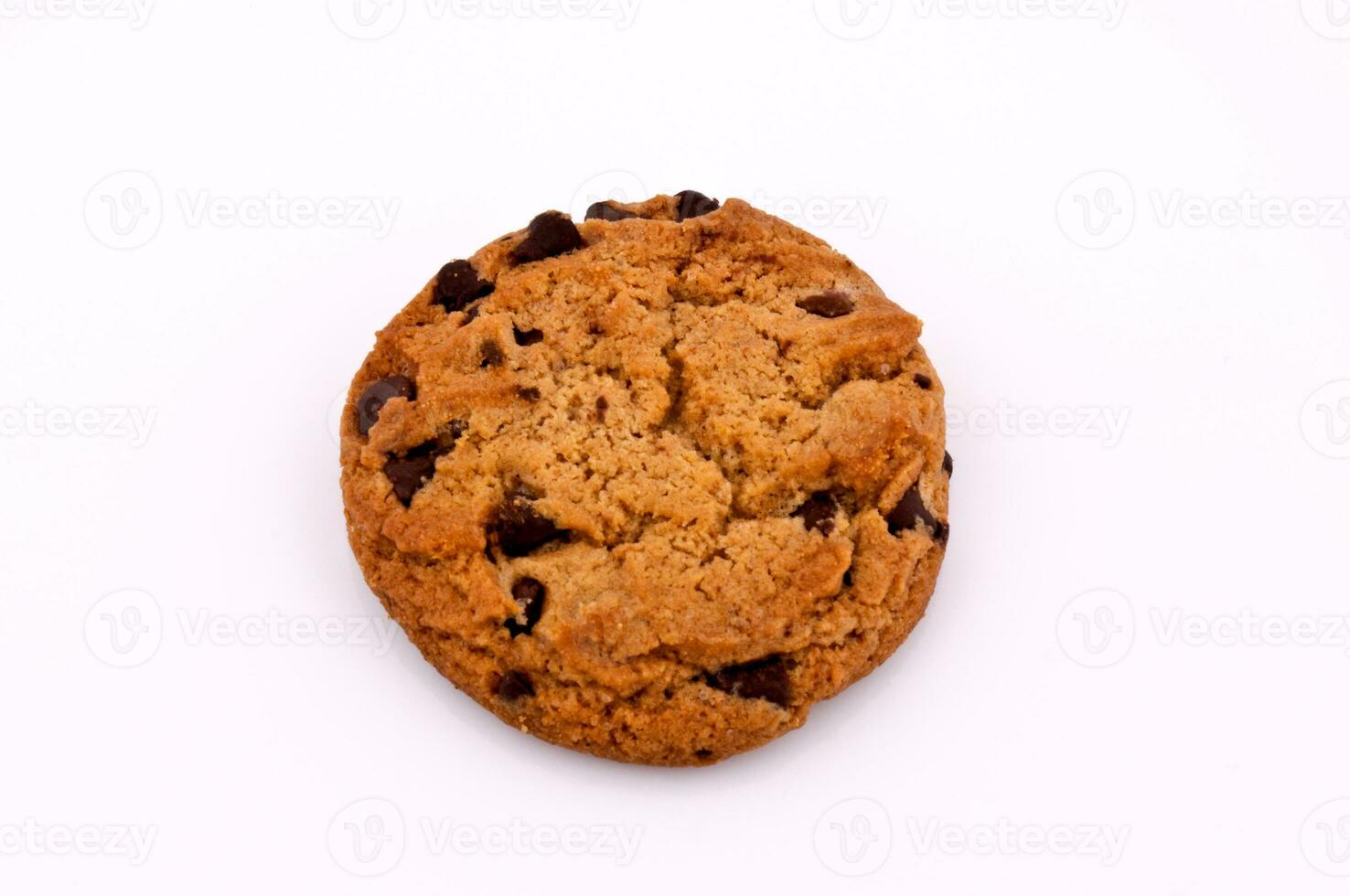 Single chocolate chip cookie photo