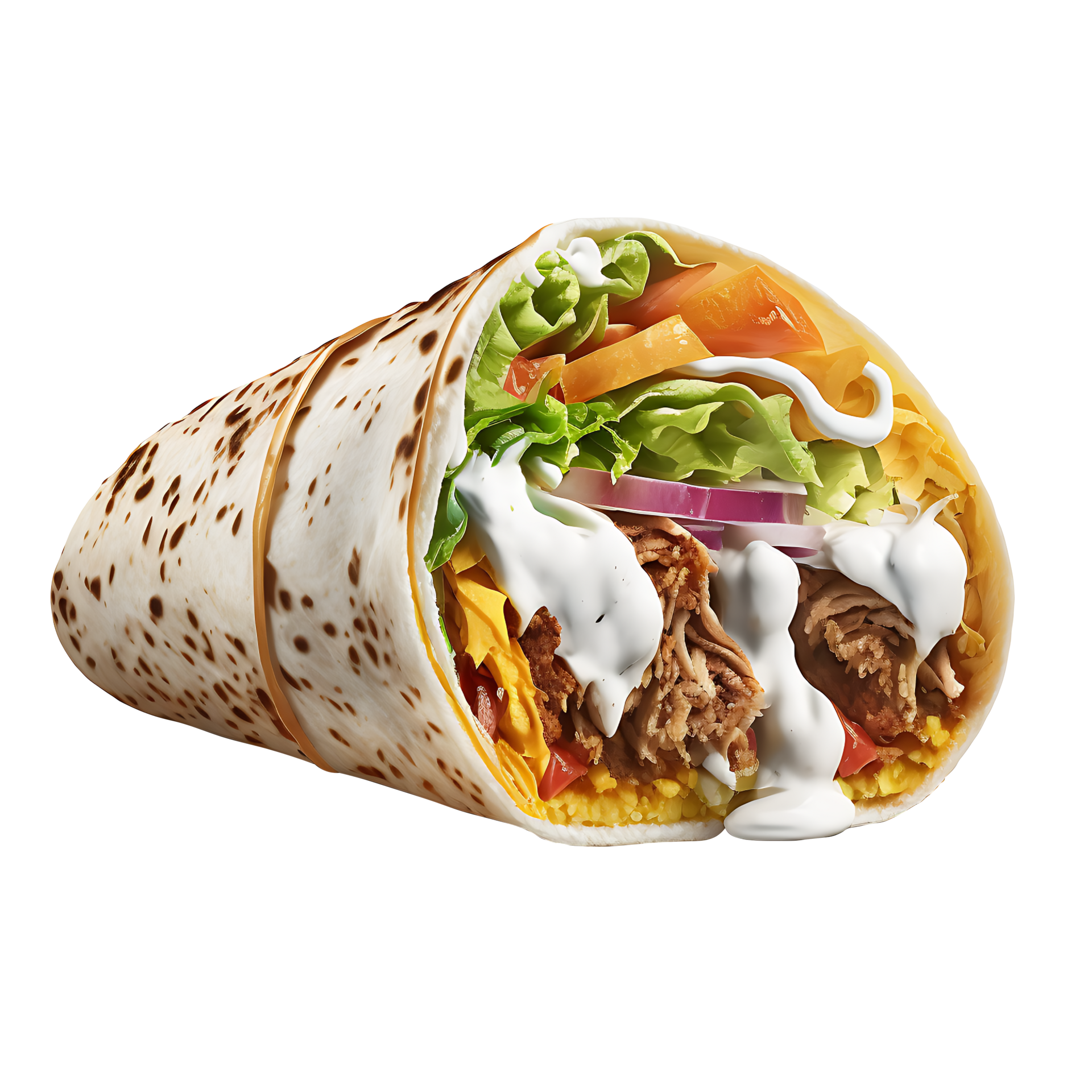 Shawarma Roll recipe-juicy-pork-recipes-for-summer-time-food-olip-life-juicy