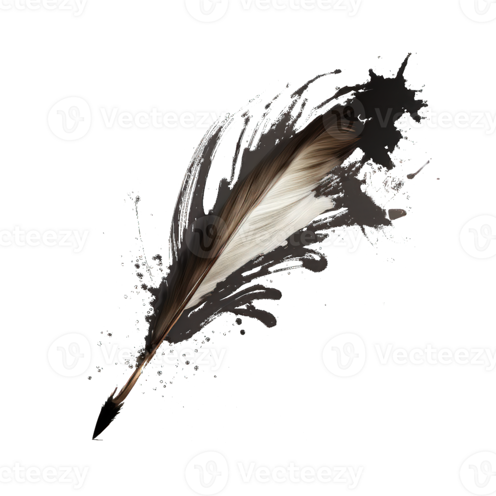 This image features a lifelike brush stroke with a transparent background that allows it to stand out and be easily incorporated into any design. png