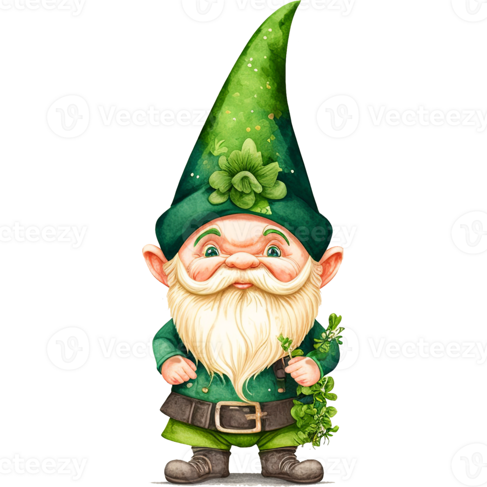 Gnome Patricks Day Clipart png